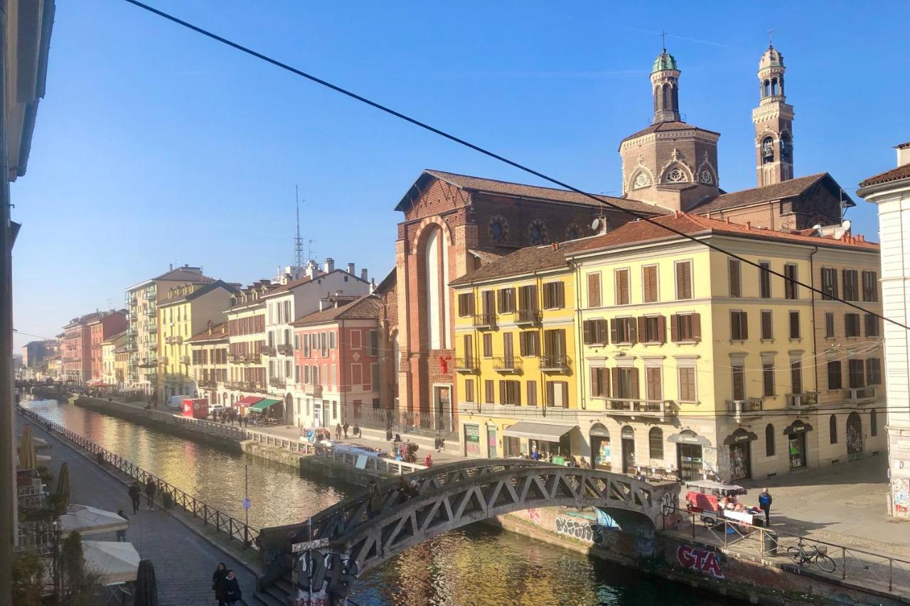 Canal View Historical Apartment Milan Luaran gambar